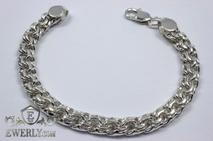 Bracelet "Bismarck" of sterling silver, фото