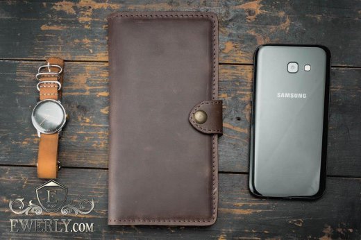 Универсальный мужской портмоне - клатч из кожи 11044SF, фото